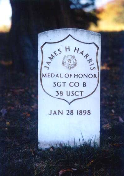 Harris is buried in  @ArlingtonNatl Cemetery. He is also memorialized on the monument to the United States Colored Troops in his birthplace of St. Mary’s County, Maryland.