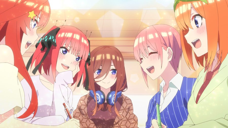 可愛すぎて言葉にならない アニメ 五等分の花嫁 第4話 髪を切った二乃に絶賛の声 アニメ ダ ヴィンチ