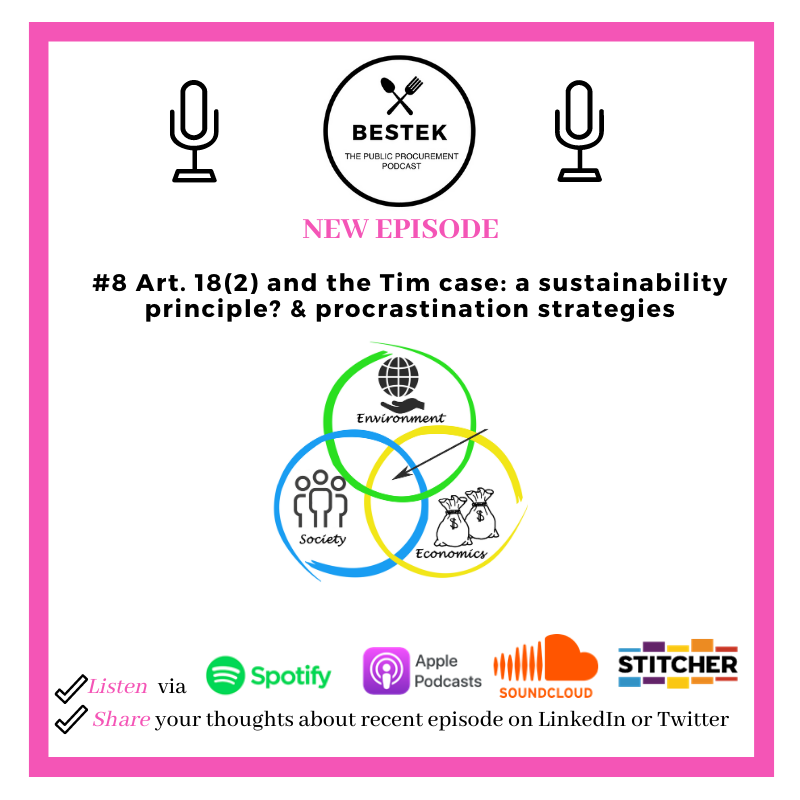 bestekpodcast's tweet photo. new episode #8 Art 18(2) &amp; Tim case: a sustainability principle? &amp; procrastination strategies join  Listen on: Spotify: https: // https://t.co/RmsqjzG03x Apple Podcasts: https: // https://t.co/wkzoZDYf8i Soundcloud: https: // https://t.co/xTn0myAeWG @MartaAndhov @Willemajanssen https://t.co/2BJjwMR3XN