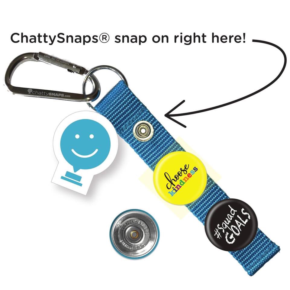 ParentTeacherIL's tweet photo. ChattySnaps® buttons offer a fun, new way to express yourself. They are conversation starters, created to get people talking. Backpack decor! Key Rings!Lanyards!Fun to trade and collect!
#ChattySnaps #ExpressYourself #Motivators #NewProduct #BeYou @ofallon90 @OFallonIL https://t.co/x8MicXfc65