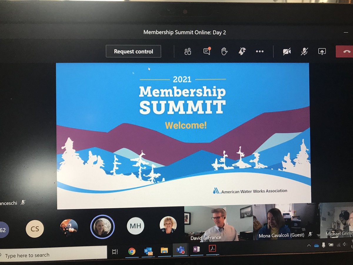 Cody_AWWA's tweet photo. Excited to kick off the @awwa Membership Summit Online! Thanks to all who are joining us. #SummitSharing https://t.co/VvM4U4IkAS