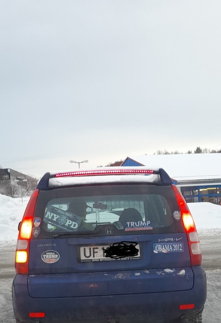 Møtte på en sunnmøring i dag som har Honda si i begge leire