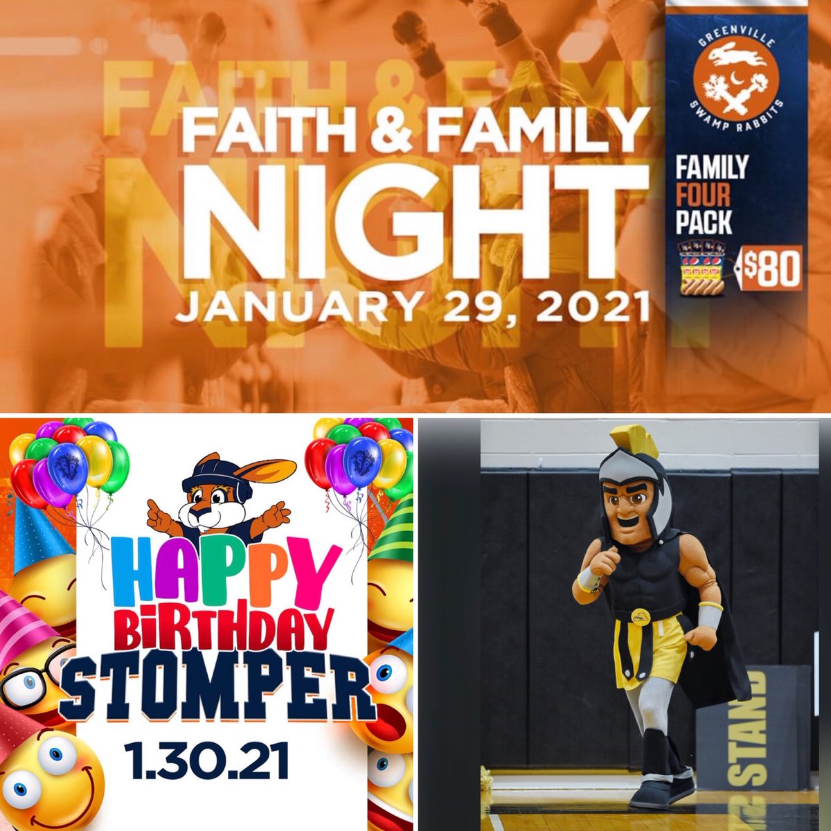 AndersonUOnline's tweet photo. Join AU this weekend for two nights of exciting @SwampRabbits hockey! AU Family &amp; Friends get your tickets here-> https://t.co/c5yMaToB8K #Hockey #supportlocal #highered https://t.co/y6Asueil4k