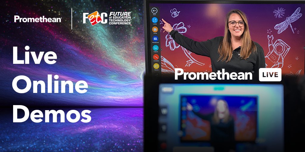 Promethean's tweet photo. Considering interactive classroom technology? Curious about the features and functionality of #Promethean's #ActivPanel Elements series? Schedule a LIVE, online 30-minute #ActivePanel demo made just for you. - https://t.co/tbRUKhAAyT Valid for US / Canada residents only. #edtech https://t.co/viRpge10jw
