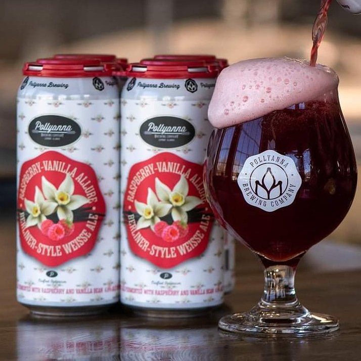 The Allure series from Pollyanna has always been a favorite of mine. Tomorrow the newest variant debuts at the breweries.

"Raspberry Vanilla Allure!"

Available soon for distribution by yours truly at Heartland Beverage.