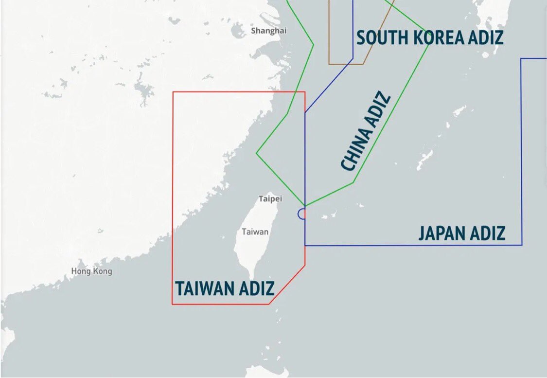 Carl Zha Western China Experts Omg People S Republic Of China Incursion Into Taiwan S Air Defense Identification Zone Adiz Actual Taiwan Adiz T Co 5khya7ykrk