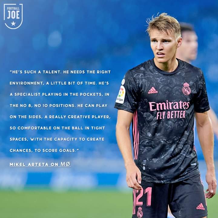 FootballJOEE's tweet photo. Mikel Arteta x Martin Ødegaard = 🔥? https://t.co/v7Nt7OrVaW