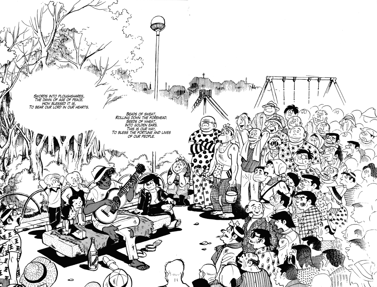 Le récit traitant beaucoup de la vie de tous les jours de ses personnages, il se veut être très humain et c’est pour ça qu’il est si riche en émotions. Ce côté slice-of-life est un immense point fort, c’est ça qui rend cette œuvre aussi belle.