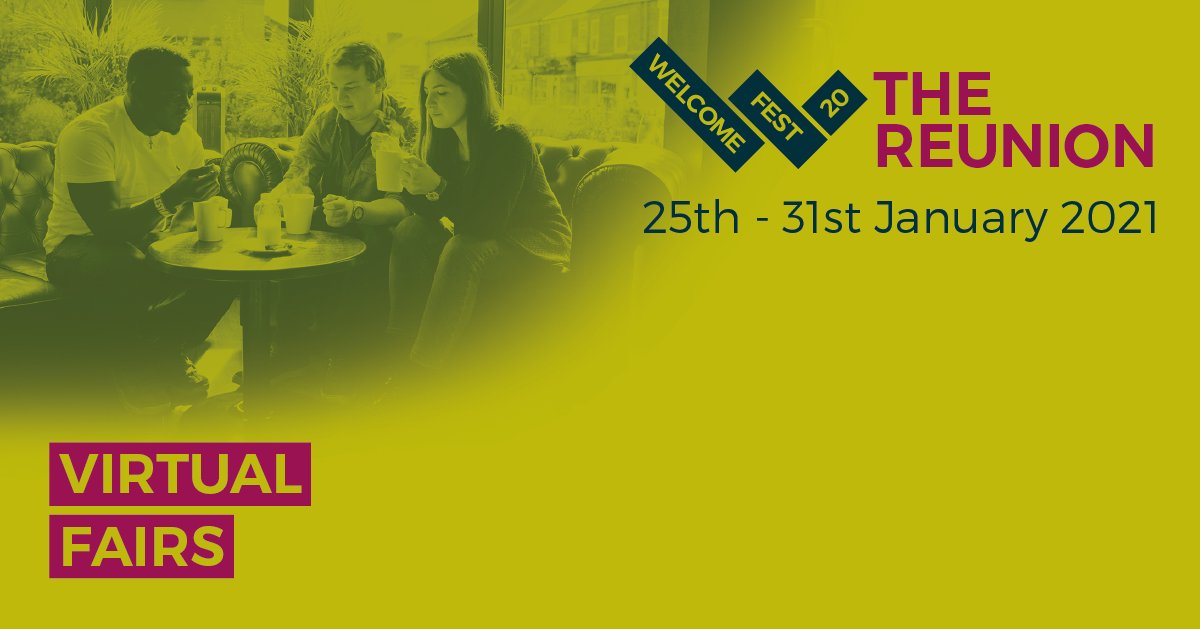 Want to find out about all our societies, volunteering groups and opportunities at HUSU? We've got a fair for that!

Virtually meet over 100 societies and volunteer groups and register your interest for what you'd like to take part in.

Enter here: hulluniunion.com/societies-fair