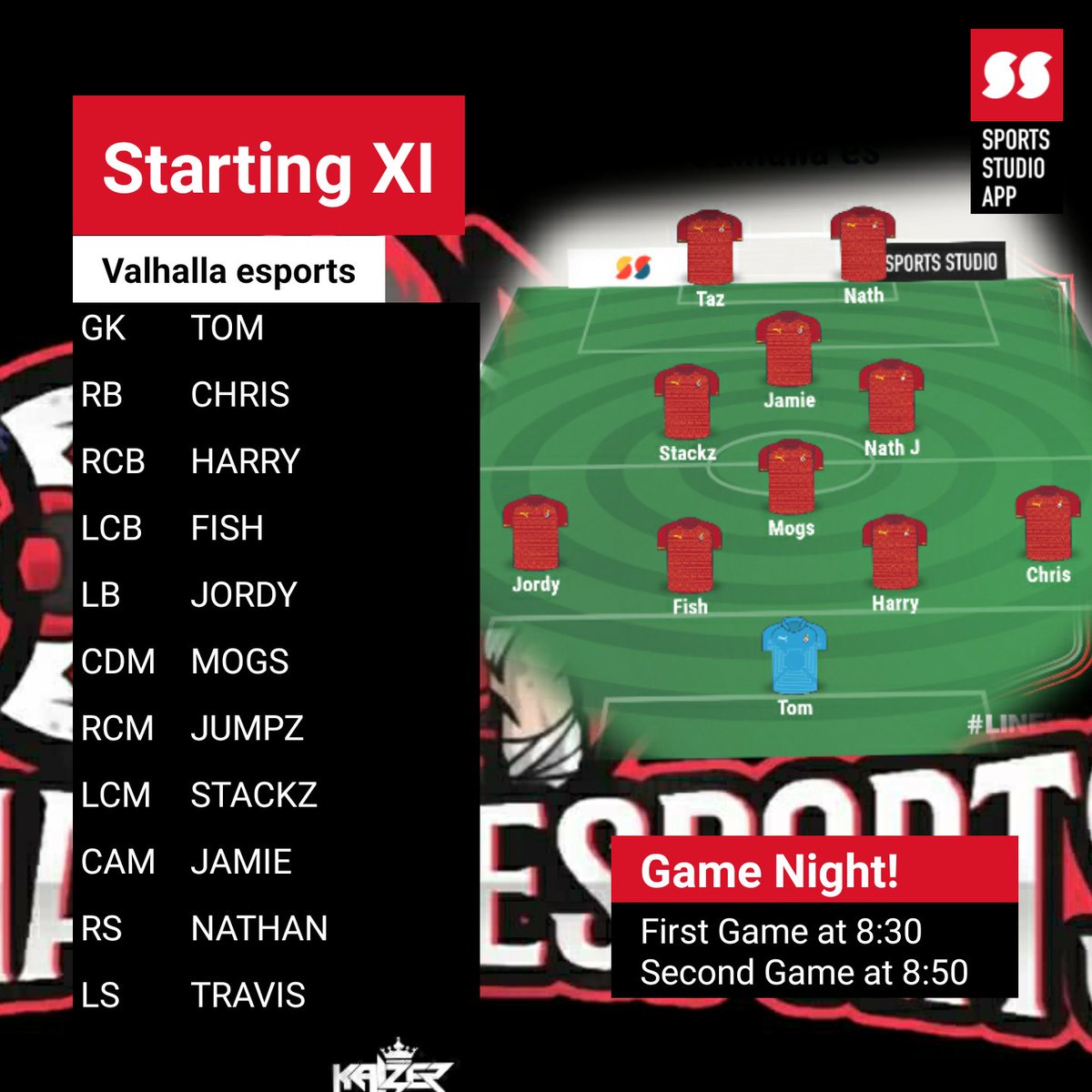 Last games of the Week. Let's get the 6pts. Let's get it, FOR VALHALLA!!