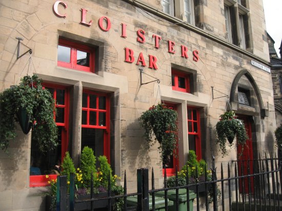 Pubs I Miss#27 Cloisters Bar, EdinburghA charming real ale paradise situated in an old church. The atmosphere is relaxed and chatty, a place to worship the gods of good conversation. The chalkboard beer menu holds all manner of earthly delights.