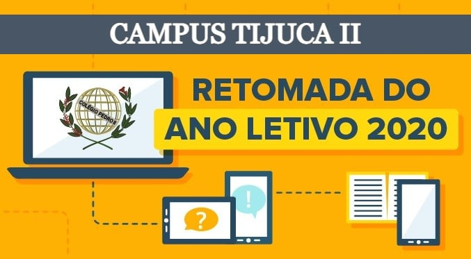 Saiba como será a retomada do ano letivo 2020 no Campus Tijuca II.
📍bit.ly/39qIsbi

#cp2
#ct2