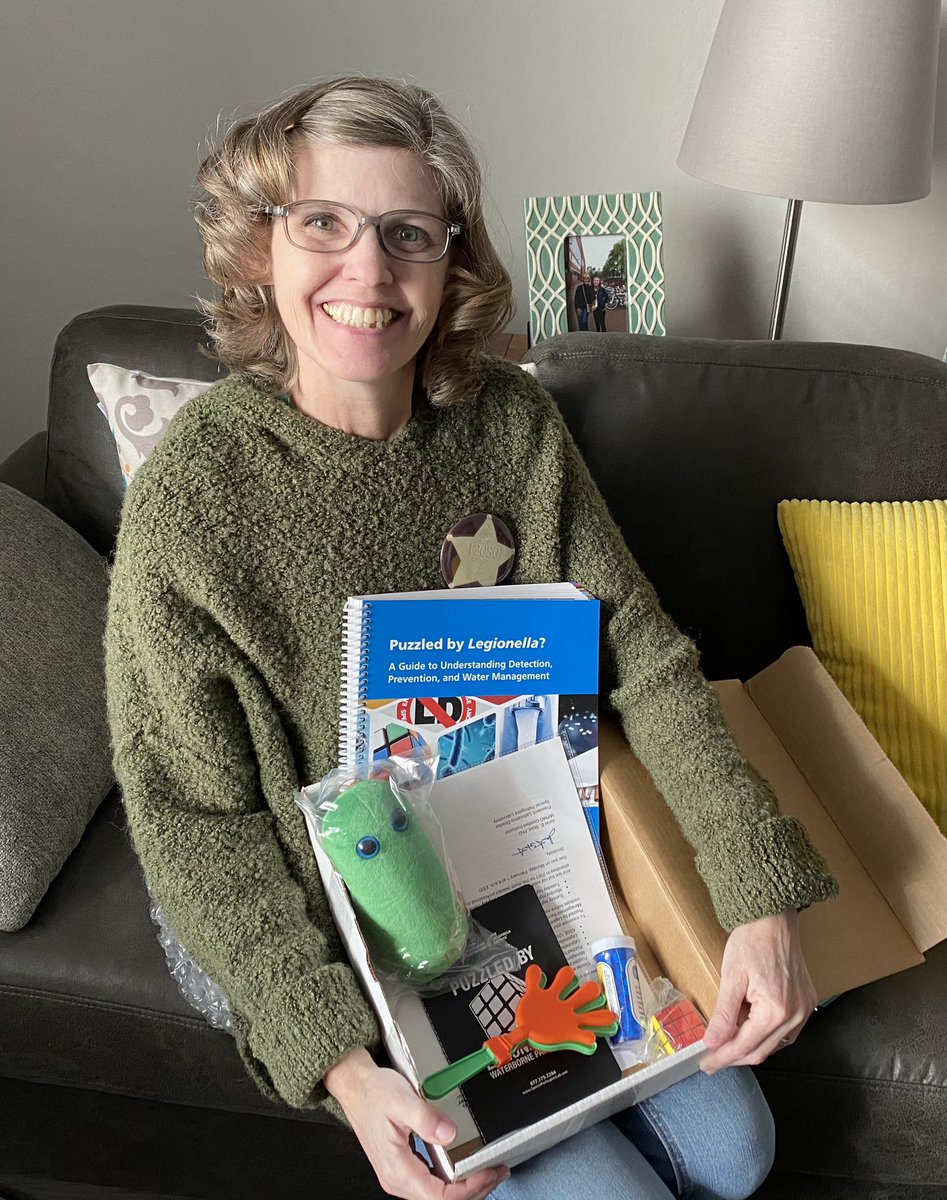kegg45geo's tweet photo. Biggest nerd ever! Got my box of goodies for a weekend of nonstop fun! @IAPMO #ASSE12080 #LegionellaNerd #SpecialPathogensLab @ASHRAE188 @specialpathlab https://t.co/0O4uYqi3Ou