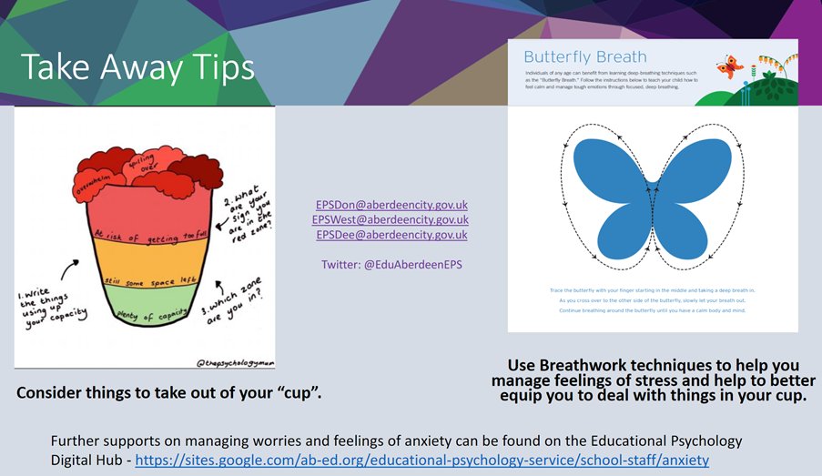 EduAberdeenEPS's tweet photo. Thanks to everyone who came to listen and contribute at tonight's peer support session #capacitycup #breathwork #selfcare #PetsAreTheBest https://t.co/iNkRnNNG9n