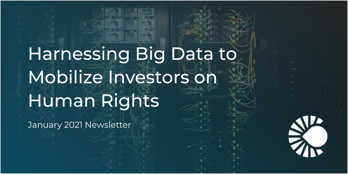 Excited to share project updates from the first-ever civil society collaboration with <a href="/SASB/">SASB</a>. Learn about our efforts to improve investor-backed disclosure standards with respect to #labor rights + ways to get involved: bit.ly/36jhKzk #ESG #bizhumanrights
