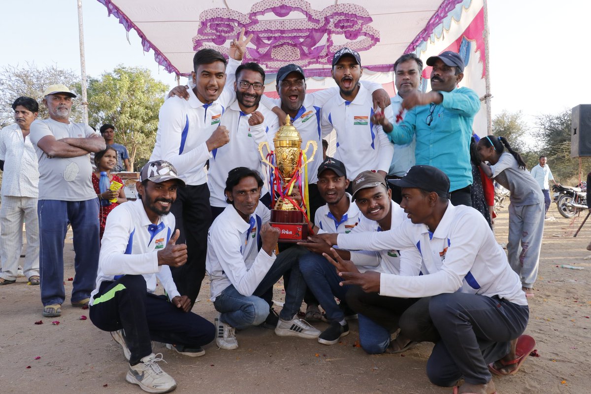 Magarwada Eleven Win
Jai Bhim Cricket Tournament Magarwada
I am very very happy...
Thank y very much
All supporter...