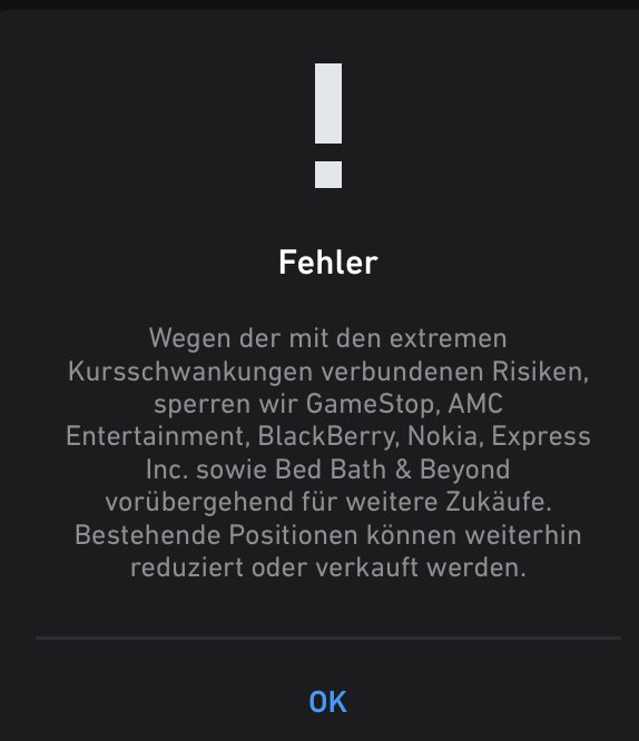 Kage_Erik's tweet photo. Auch @TradeRepublicDE mischt bei der Manipulation mit... Alles unterm Deckmantel des Schutzes. Tfu. https://t.co/Ud9uBXLsbe