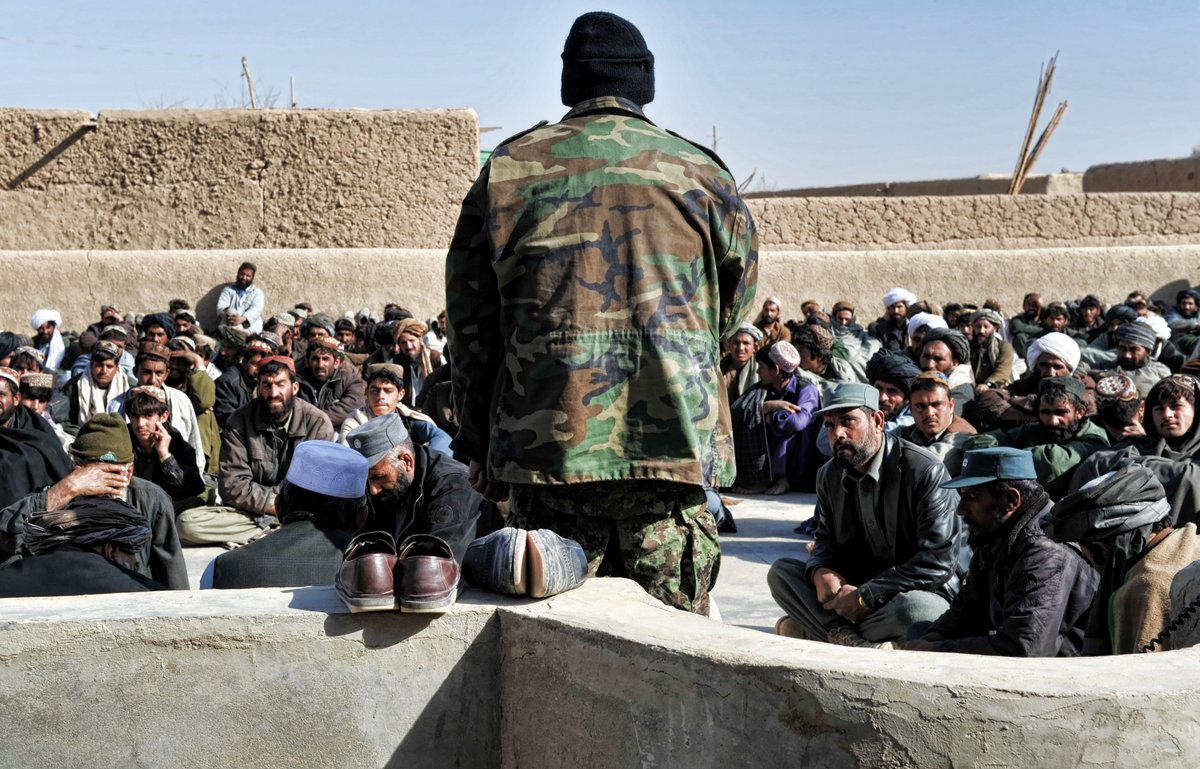 An Afghan General to closes the Shura  #TenYearsOn  #Herrick13