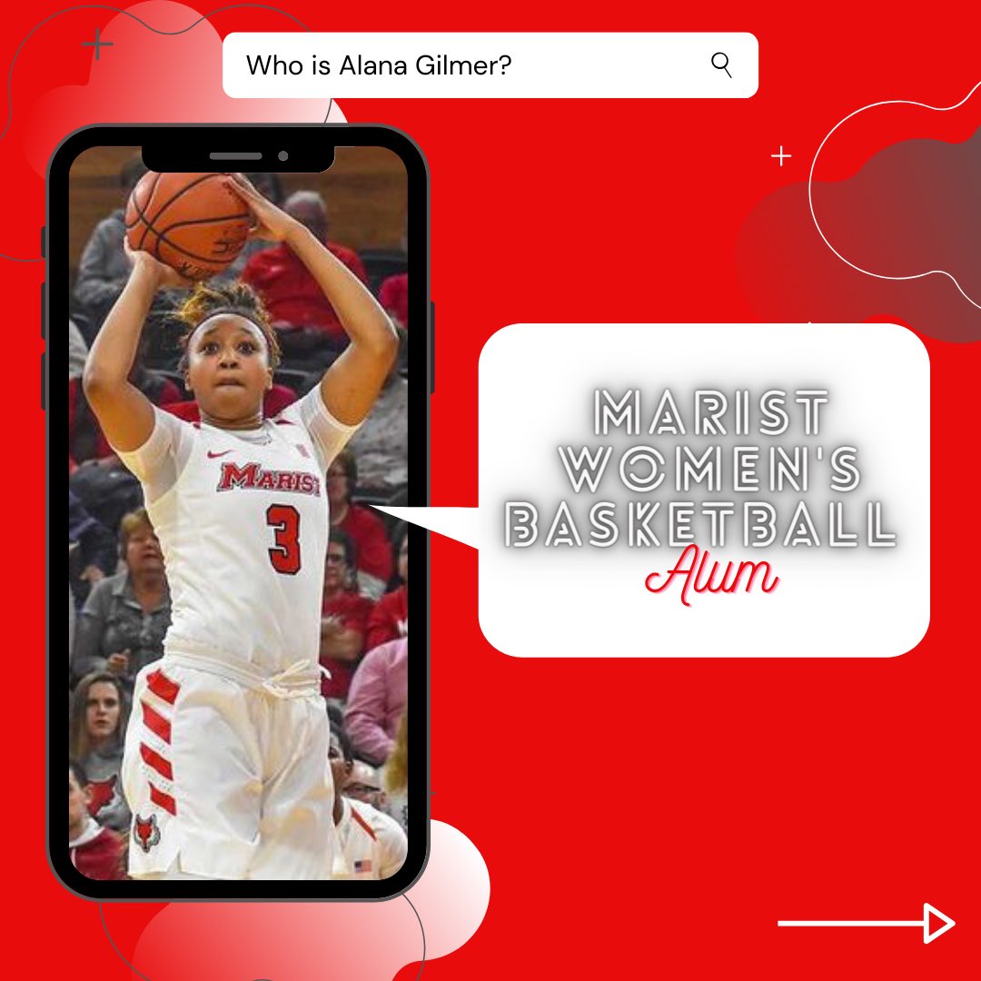 MaristBSAA's tweet photo. Who is Alana Gilmer? Swipe through to find out! 🦊🔥 https://t.co/TrQhBVwVS3