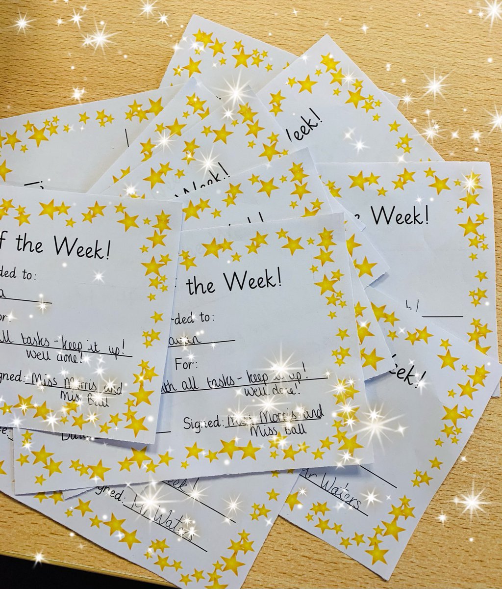 GreenbankSchool's tweet photo. We have stars of the week to celebrate ๐ keep up the amazing work everyone! We love celebrating hard work even when weโre not all together! #zoomassembly https://t.co/2JomG9tckx