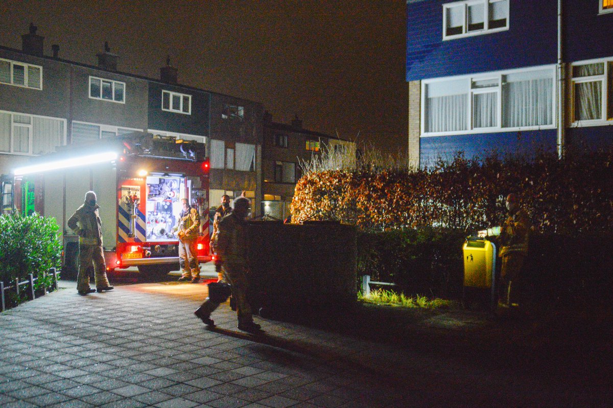 Melding brandweer Haydnlaan Maassluis