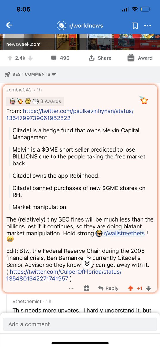 Major_Pectorals's tweet photo. @Mike_R_FL @RahlSuhail @AOC @RobinhoodApp Clear manipulation. https://t.co/b5fhtJ0c3d