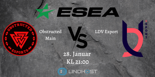 ObstructedE's tweet photo. Today we have 3 matches on the program! Vi have 2 matches in the Metal-Ligaen where our Main team is meeting Froz ACD and our ACD team is meeting Team JabJab. Main also have a match in Esea open against LDV Esport.
The match is getting streamed at:
https://t.co/ER6x7kadjp https://t.co/yzuqGJML1F