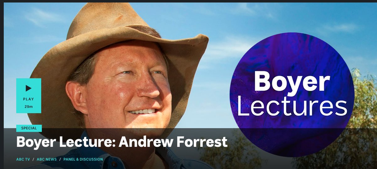 Hi everyone I'm Andrew Forrest & I'm here to save the dayI hear people are getting cranky about inaction on  #ClimateCrisis so I did a  #BoyerLecture making whacky claims like hydrogen cars being part of the futureI might be rich but I'm an "Aussie Battler" just like you!1/15