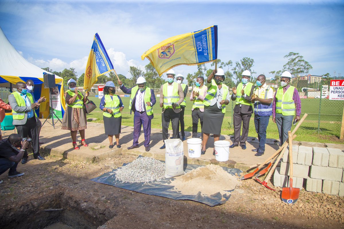 KCCAUG's tweet image. We are glad to have launched the construction of the state of the art MTN Omondi Stadium Lugogo~home to @KCCAFC. 

We believe the facility will go a long way in talent and sports development in our country. 
#KCCAatWork #StadiumDevelopment