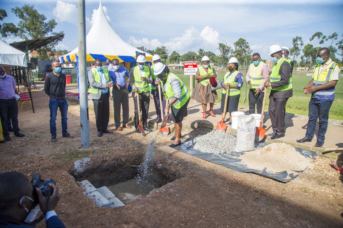 KCCAUG's tweet image. We are glad to have launched the construction of the state of the art MTN Omondi Stadium Lugogo~home to @KCCAFC. 

We believe the facility will go a long way in talent and sports development in our country. 
#KCCAatWork #StadiumDevelopment