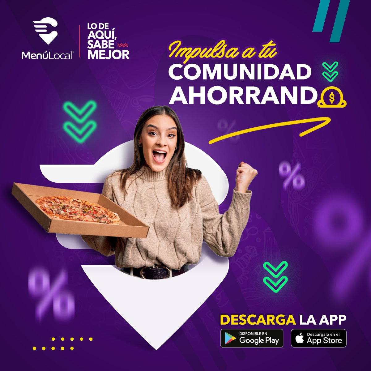 menu_local's tweet photo. Estamos orgullosos de ser una App creada por restauranteros mexicanos 🇲🇽, donde todos ganan 💪🏽. Tú también apoya a tu comunidad, AHORRANDO.  ¡Descárgala ya! 📲 https://t.co/rBZskIXgrr
#lodeaquísabemejor #consumelocal  #preciosjustos https://t.co/nyPpZioLyj