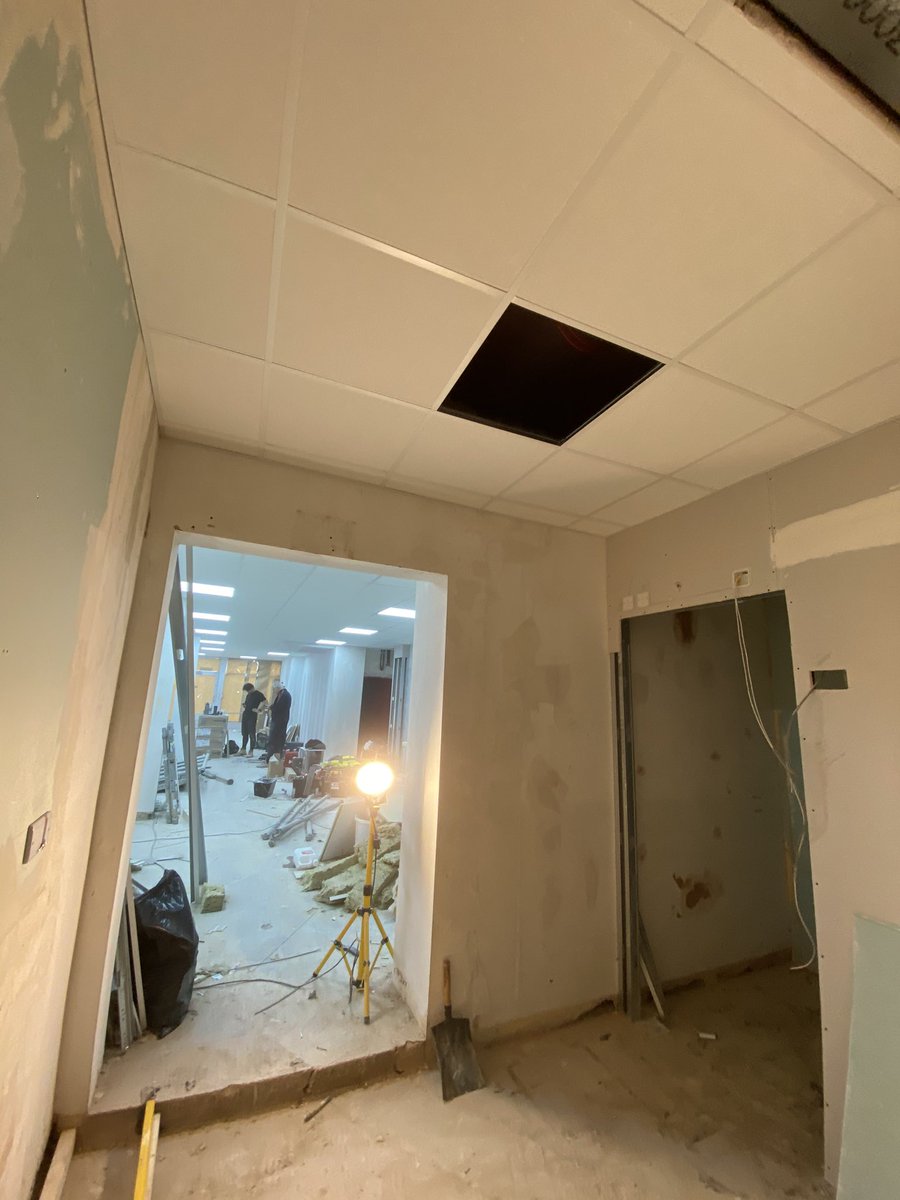 Ceiling install completed <a href="/peterborough/">Peterborough United</a>  wjinteriors.co.uk