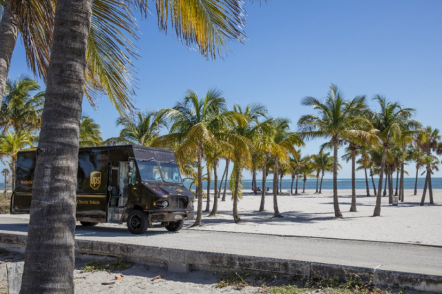 Today we put our #thumbsUPS for the UPSers in the land where summer never ends. 🌴 🌊 Thanks for all you do! #NationalFloridaDay #DeliveringWhatMatters 👍 👍