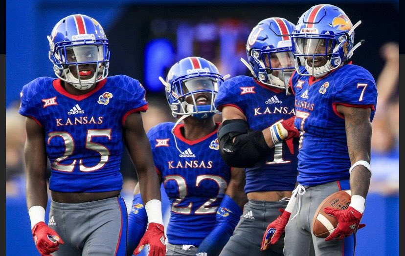 Blessed to have received an offer from Kansas University! 🔴🔵 <a href="/Co_Jackson21/">Chevis Jackson</a> <a href="/DentonGuyer_FB/">Denton Guyer Football</a> <a href="/ClayMackSkillz/">Clay Mack</a> @TrueBuzzFB <a href="/KU_Football/">Kansas Football</a>