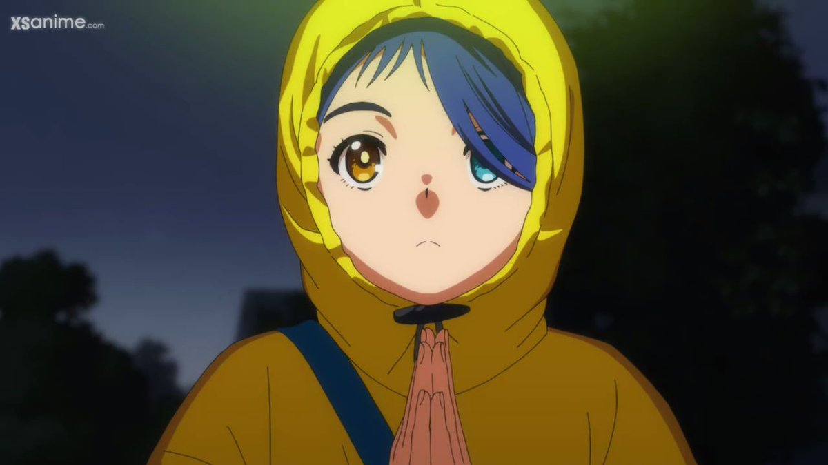 “ Is this a dream or the real world ?! ” that was the first thing I thought about after that conversation between oota and the insect ( ladybug ? ). it made me really invested to know more and that's was only the first 5 minutes in the episode