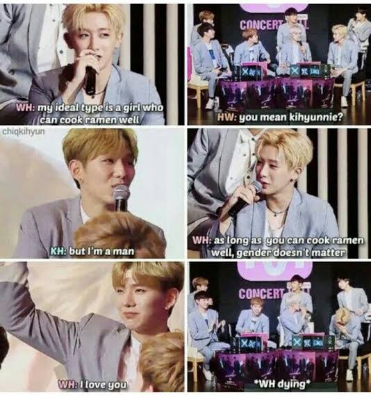 Wonho Bisexual king bless his himbo heart  #StanWorld  #wonho @official__wonho