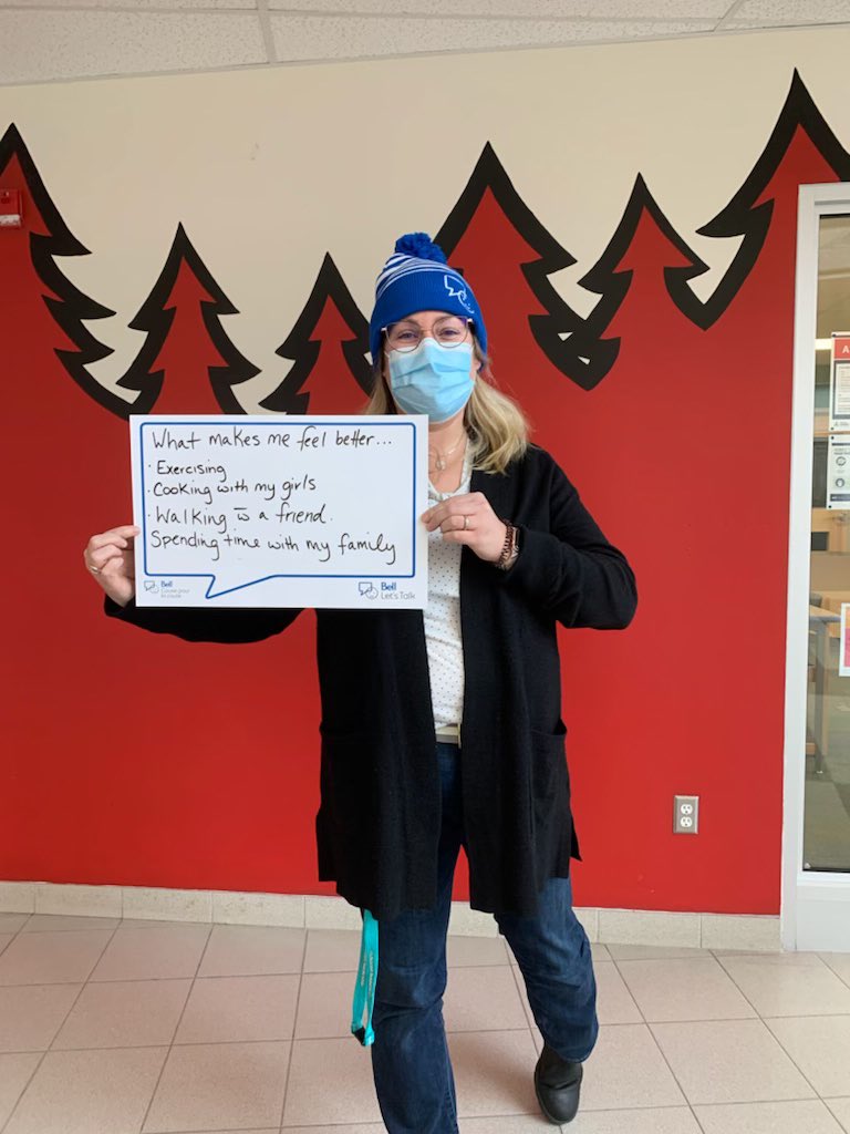 I am thankful for the amazing staff at NPSS who support student mental health needs everyday while also taking care of their own. #BellLetsTalk <a href="/SCDSB_Schools/">Simcoe County District School Board</a> <a href="/SMHO_SMSO/">School Mental Health Ontario</a> <a href="/NPSSGuidance1/">NPSS</a> <a href="/SCDSB_Wellness/">SCDSB Mental Heath & Well-being & Health/Wellness</a> <a href="/bmillsap8/">Brent Millsap</a> <a href="/KellyKlalonde/">Kelly Lalonde</a>