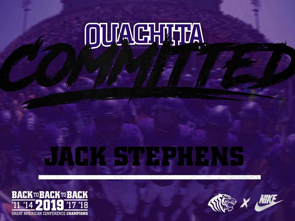 Extremely blessed to say I have Committed to OBU <a href="/CoachTrey_Adams/">Trey Adams</a> <a href="/CoachSpenceOBU/">Spencer Knight</a> <a href="/coachddean/">Dionte Dean</a>  <a href="/OuachitaFB/">Ouachita Football</a>  <a href="/Ouachita/">Ouachita Baptist University</a> <a href="/ECSAthletics/">ECS Eagles Athletics</a> <a href="/ecs_eagles/">ECS</a> #LiFE #CliffBoys #VVR959