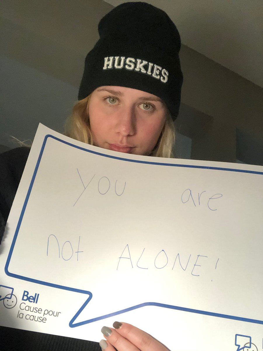 Mental health has never been more important. Our team is here for you. Reach out if you need help. Together we can make a difference!!

#BellLetsTalk  #USASK