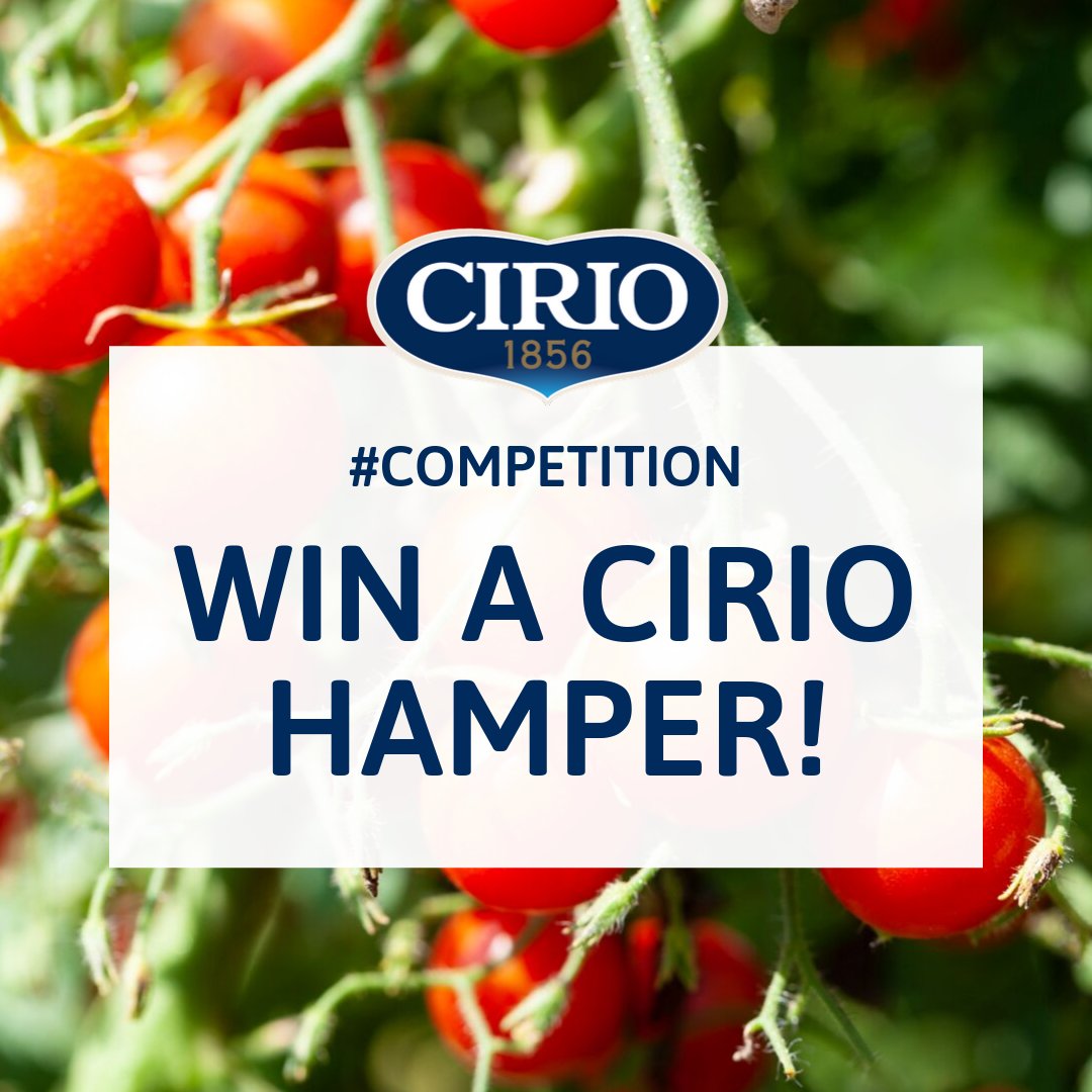 It's the New Year so we think someone deserves a treat! Tell us your go to pasta dish and your tip to make it perfect for your chance to #win a hamper of #Cirio goodies
#Competition closes 31st January, one winner will be picked at random!