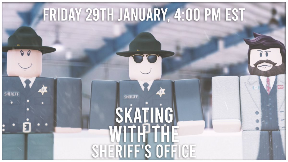 ⛸️ ❄️  The SCSO PR Team is hosting a Skating Event at the Redwood Community Pool tomorrow!

You can come on down, skate around with our Deputies, ask questions you may have, and explore the vehicles we use on a daily basis. We hope to see you there!