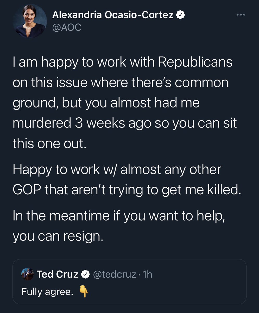 briantylercohen's tweet image. Get him @AOC.