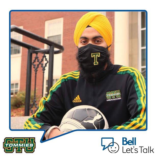 “I like how #bellletstalk brings awareness for people to come out and talk about their mental health.” - Ravtej Singh, Second Year Tommie 

#endthestigma #bellcause #tommiessoccer #tommiesnation