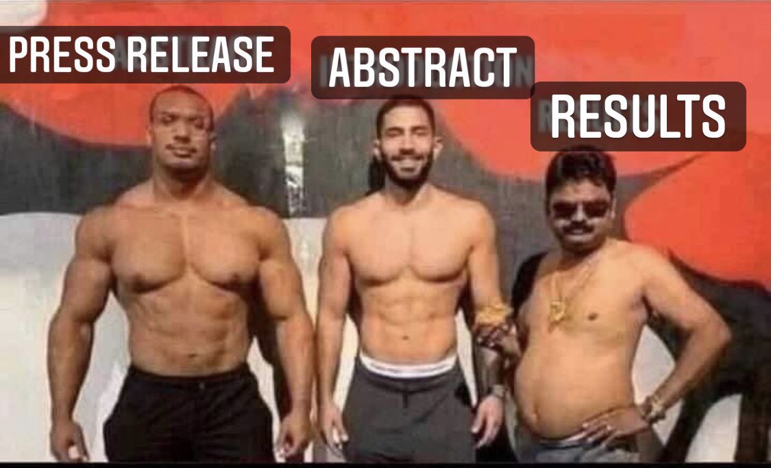 When you hear about a new scientific „breakthrough“ via the media. And then you read the paper...