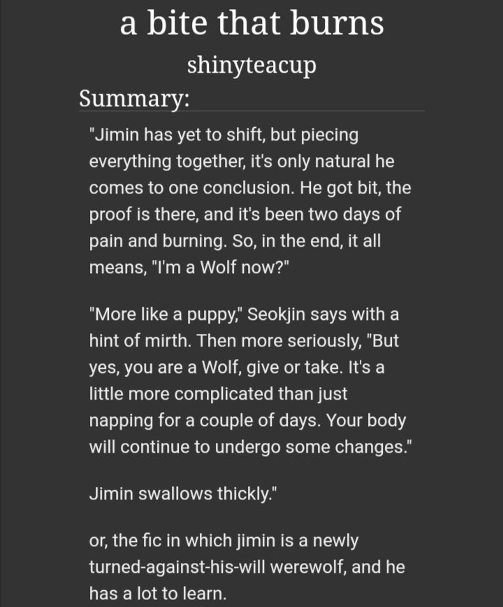 jikook ao3 recs on Twitter "stealing dust from the stars by shealezz