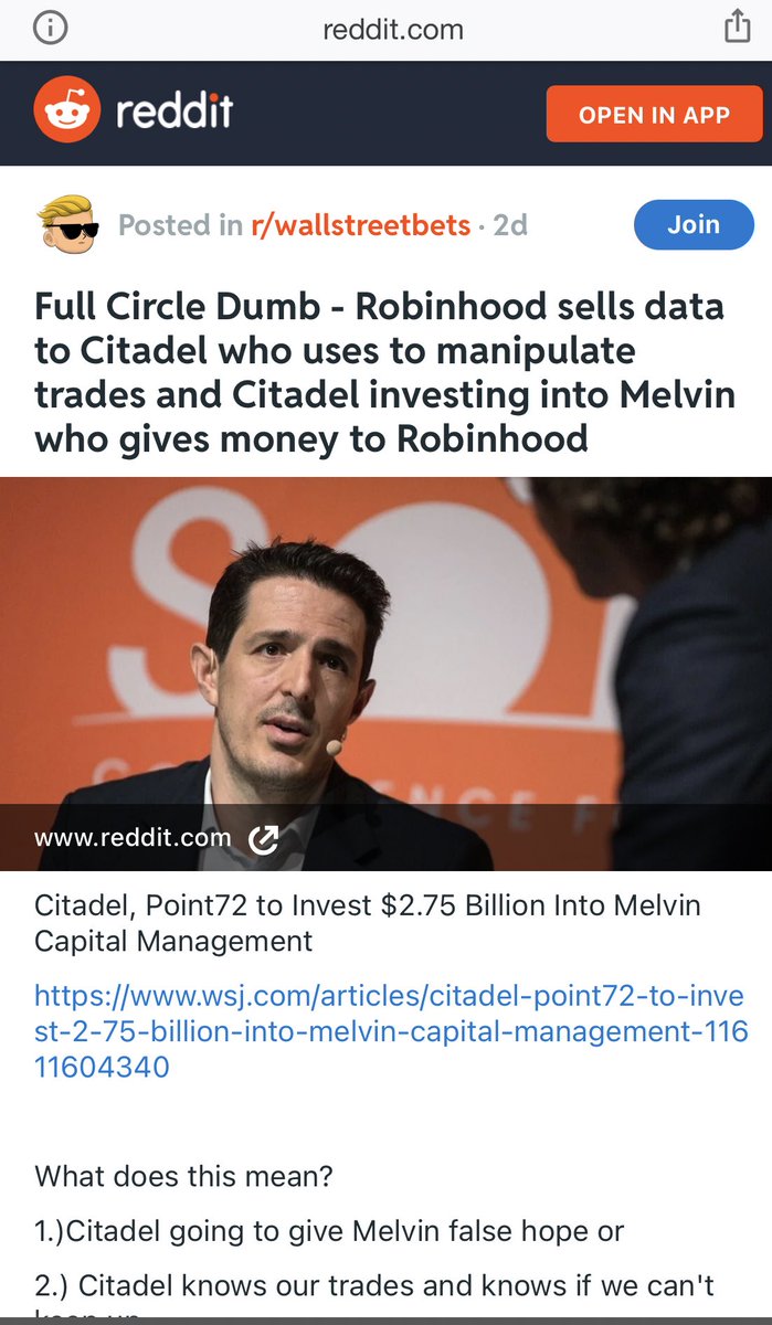 genie_trades's tweet photo. What a joke 🤡 @MrZackMorris @WSBChairman @wsbmod @RobinhoodApp #fraudstreet $amc $gme https://t.co/gjQDzRUwR0