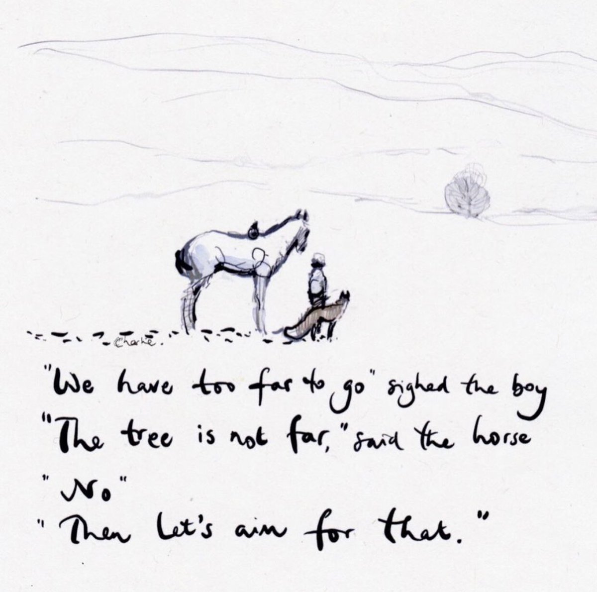 PrescotPrimary's tweet photo. Take one day at a time. ❤️ @charliemackesy https://t.co/JUYjkzxEtz