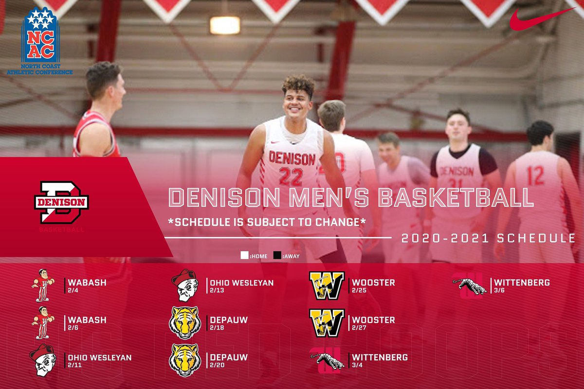 Denison Basketball tweet media