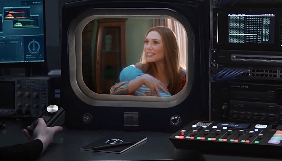 itsjustanx's tweet image. New #WandaVision shots.