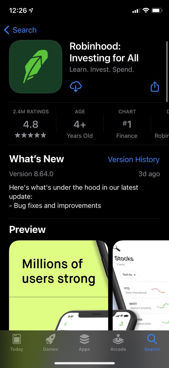 gablerflow's tweet photo. So apparently We are all now under 3 year old according to Robinhood??@stoolpresidente @BarstoolBigCat https://t.co/bAl0llqJ2F
